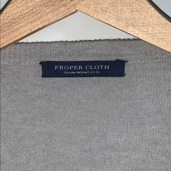 Proper Cloth Sz M 100 % Merino Wool - Picture 3 of 6